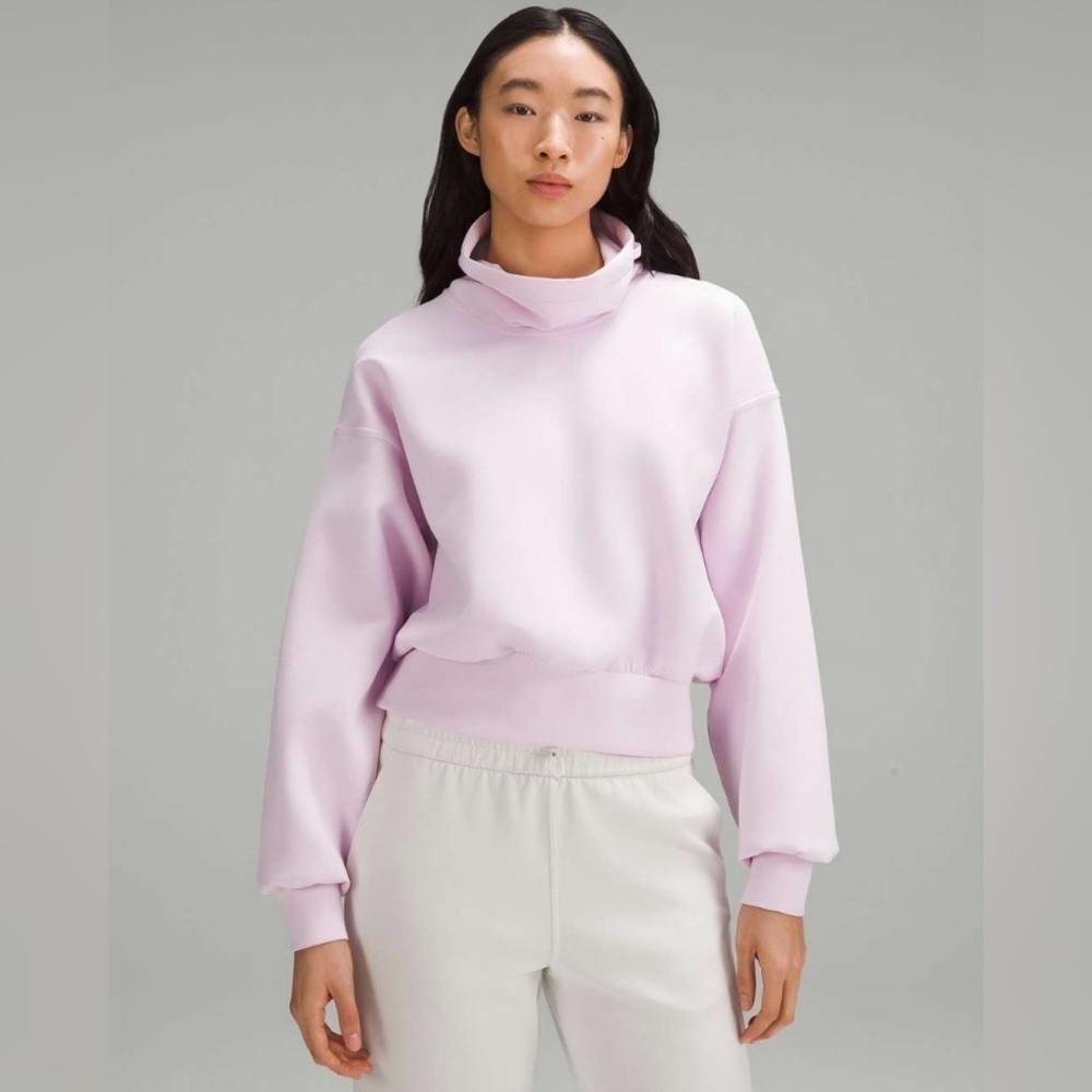 Lululemon Full Flourish Pullover in Meadowsweet Pink